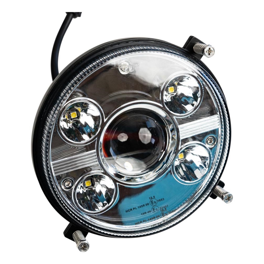 LED Přední světlo pro traktor LED/50W/10-30V IP69 5700K kulatý