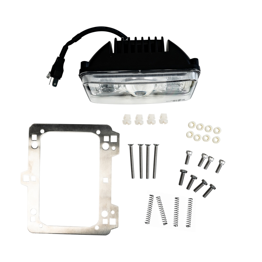 LED Přední světlo pro traktor LED/69W/10-30V IP69 5700K obdélníkový