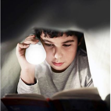 LED Přenosná solární žárovka 3v1 LED/7W/230V 3000K/4000K/6400K + USB nabíjení