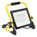 LED Přenosný reflektor TIGRA LED/100W/4000K IP54 černá/žlutá
