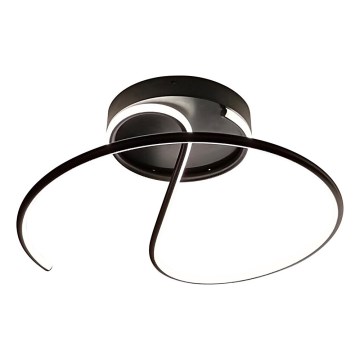 LED Přisazený lustr DELTA LED/30W/230V černá