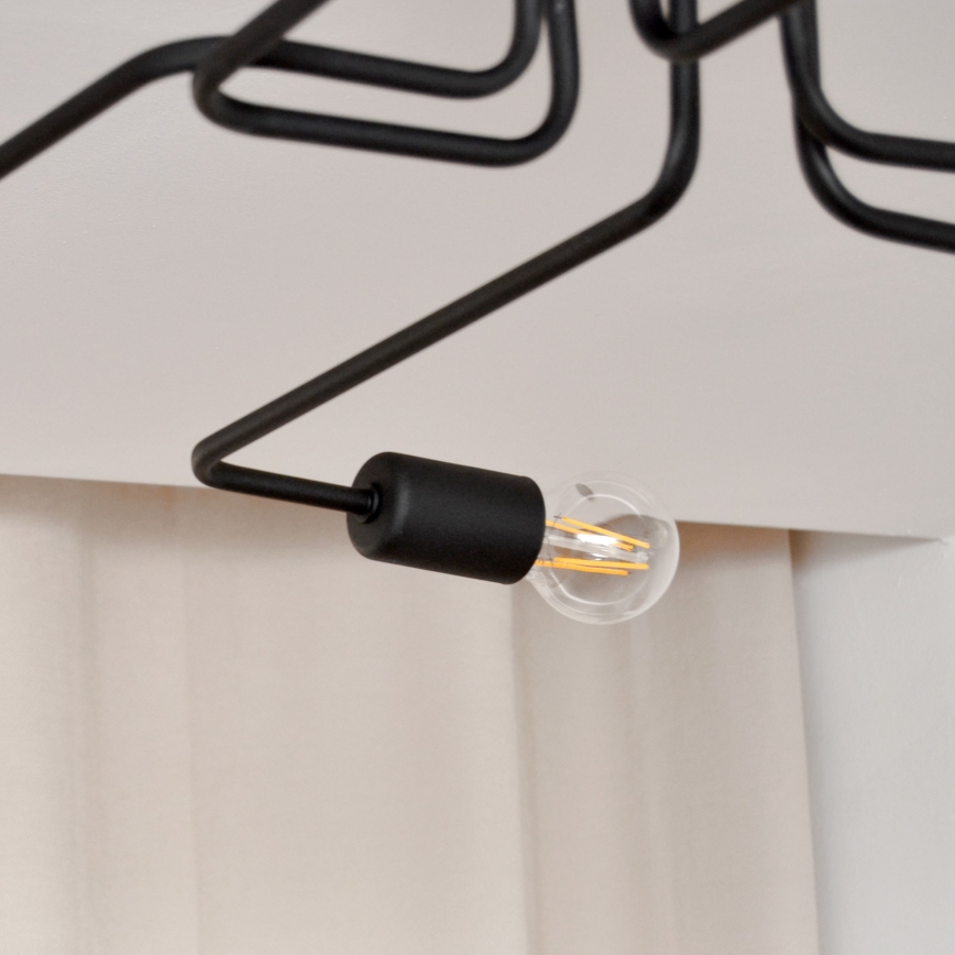 LED Přisazený lustr TUBE 6xE27/15W/230V