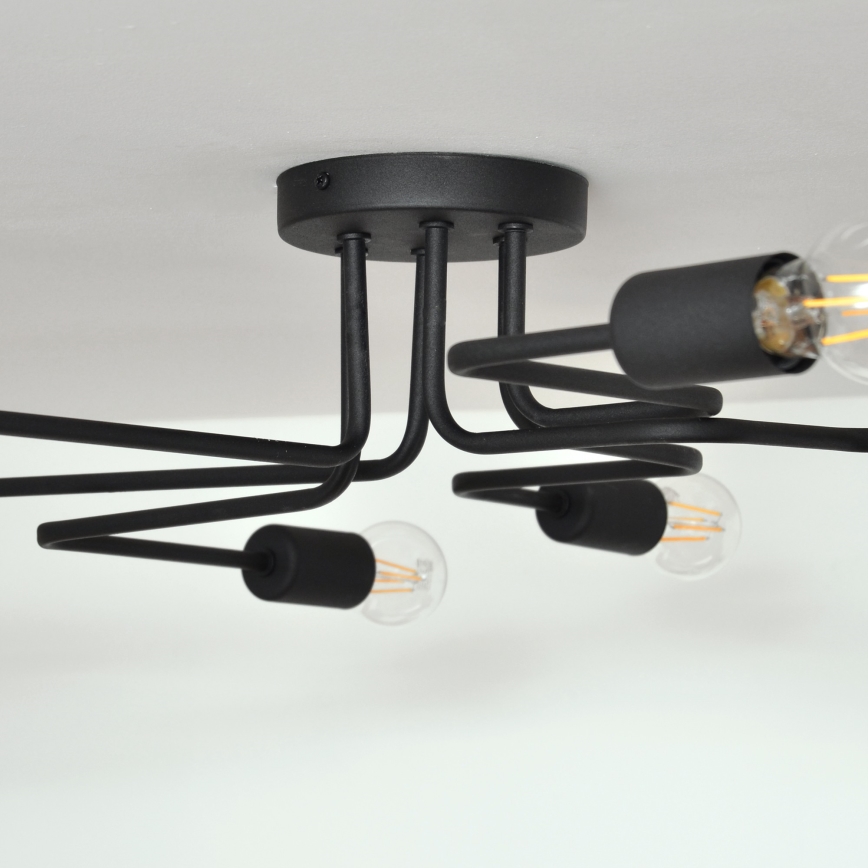 LED Přisazený lustr TUBE 6xE27/15W/230V