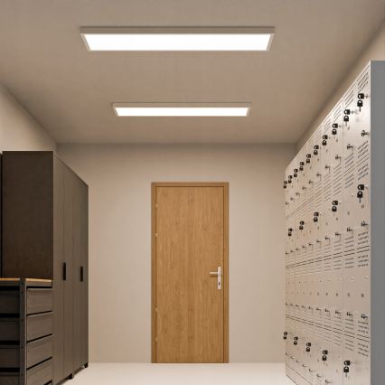 LED Přisazený panel LED/60W/230V 30x120 cm bílá