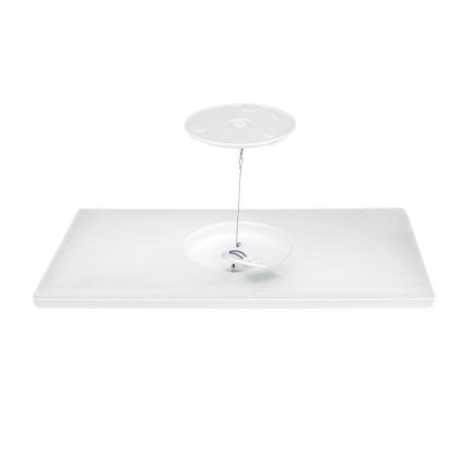 LED Přisazený panel NIVERA LED/32W/230V IP54 3000/4000/6000K 29,5x59,5 cm bílá