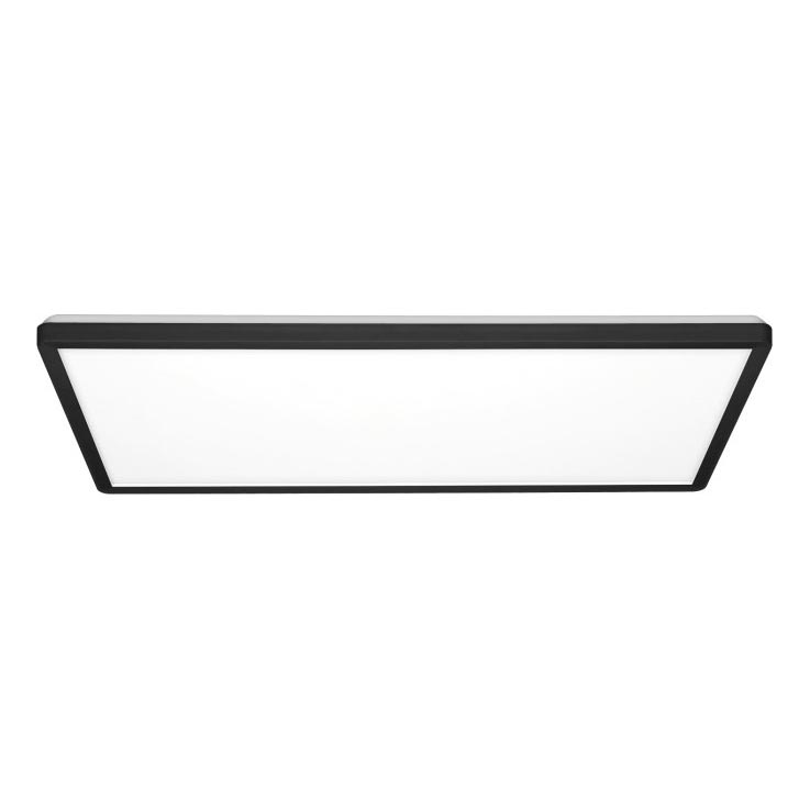 LED Přisazený panel NIVERA LED/32W/230V IP54 3000/4000/6000K 29,5x59,5 cm černá