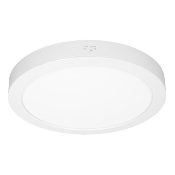 LED Přisazený/podhledový panel 2v1 18W/230V 3000/4000/6000K pr.22,5 cm IP54 bílá