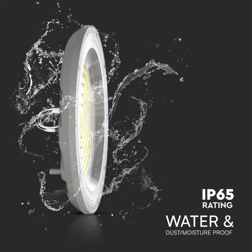 LED Průmyslové svítidlo High Bay LED/100W/230V 3000/4000/6500K IP65 ø 23,5 cm