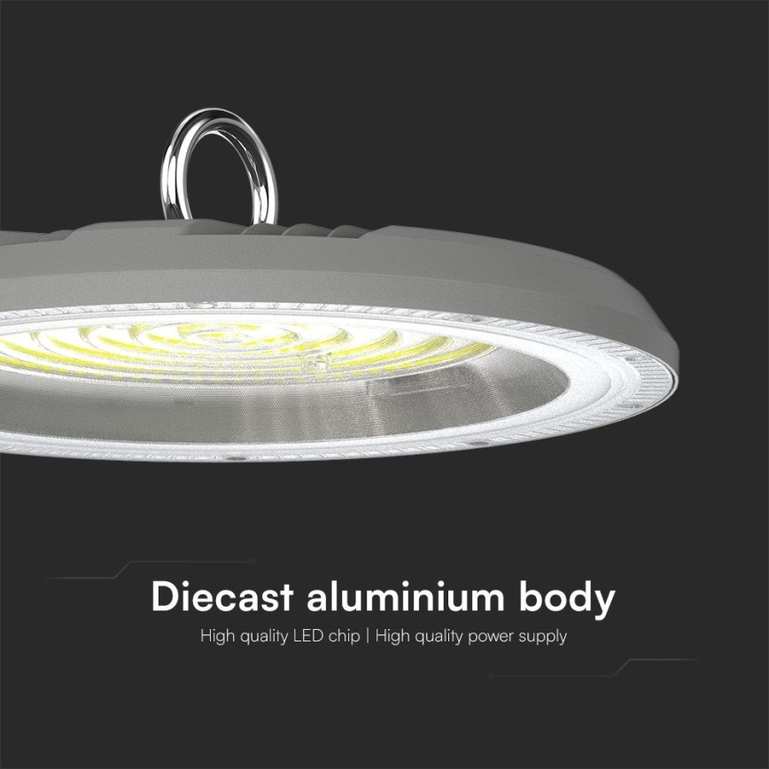 LED Průmyslové svítidlo High Bay LED/100W/230V 3000/4000/6500K IP65 ø 23,5 cm