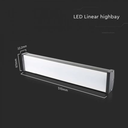 LED Průmyslové svítidlo High Bay LED/100W/230V 4000K IP65