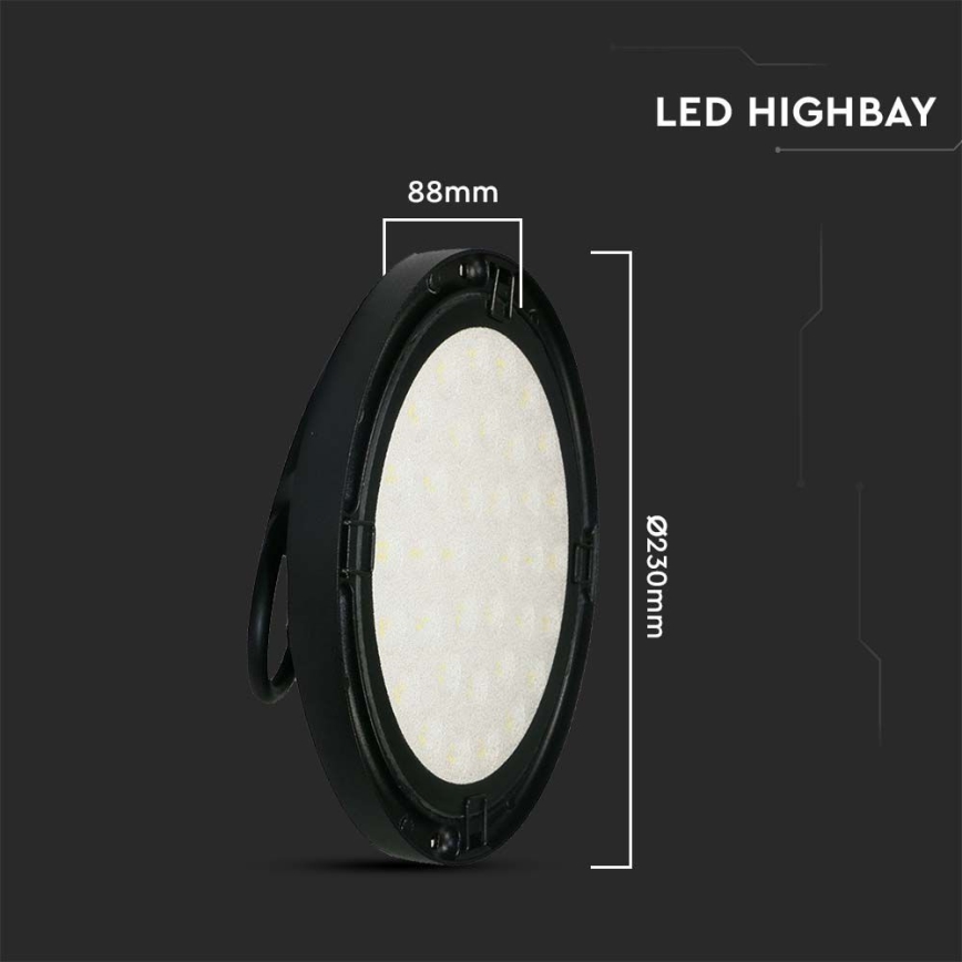 LED Průmyslové svítidlo High Bay LED/100W/230V IP65 4000K