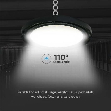 LED Průmyslové svítidlo High Bay LED/100W/230V IP65 6500K