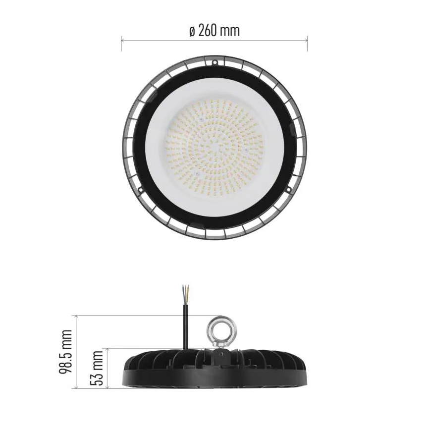 LED Průmyslové svítidlo High Bay LED/133W/230V IP65 4000K