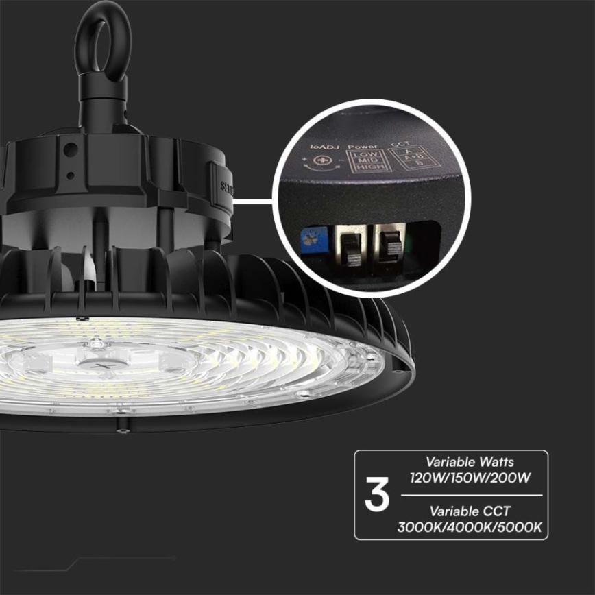 LED Průmyslové svítidlo High Bay LED/200W/230V 3000K/4000K/6000K IP65
