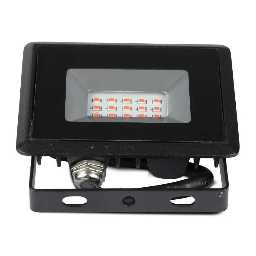 LED Reflektor LED/10W/230V IP65 červené světlo