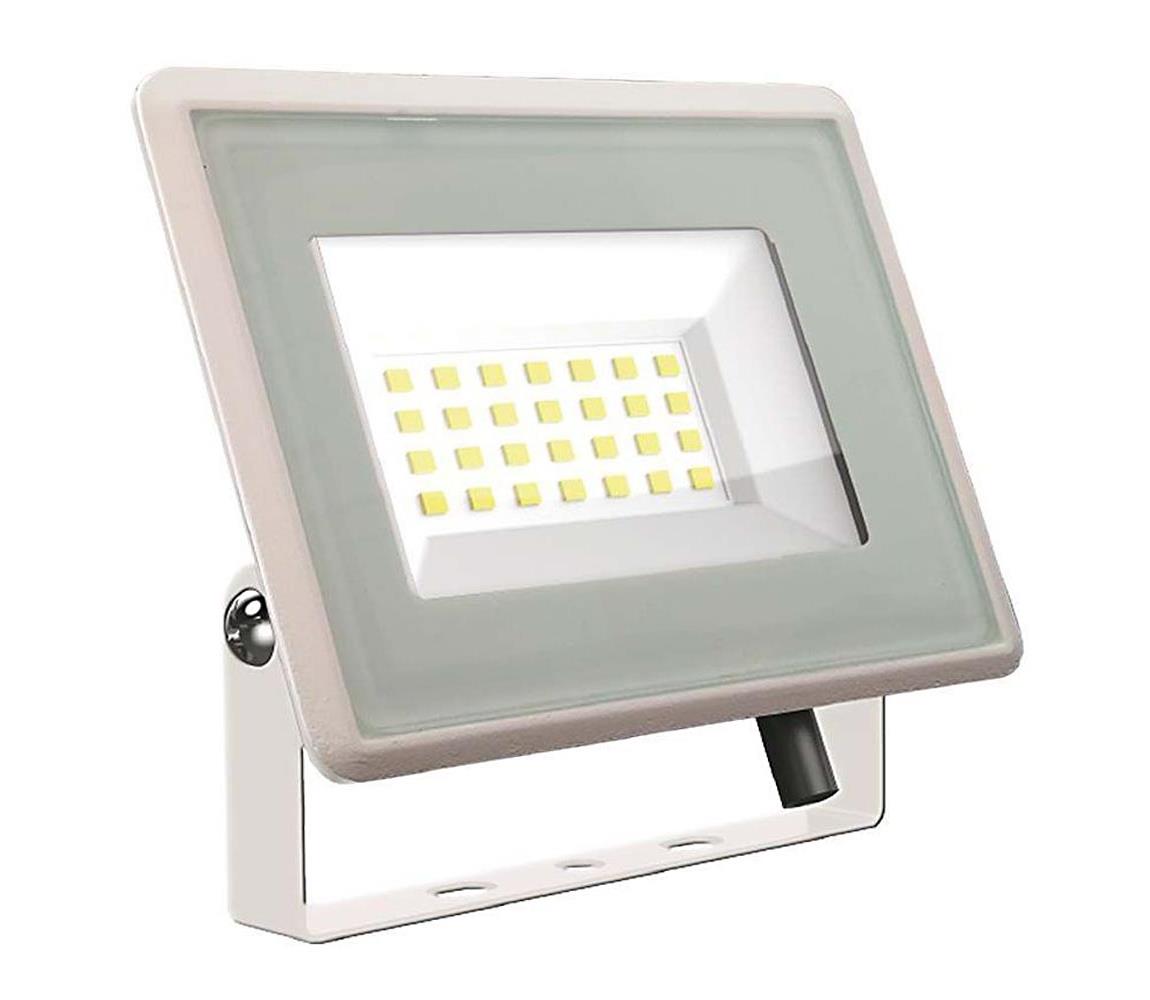 V-Tac LED Reflektor LED/20W/230V 3000K IP65 bílá VT1172