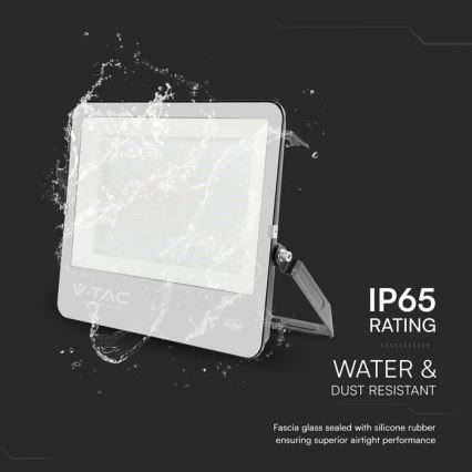 LED Reflektor LED/300W/230V 4000K IP65 černá