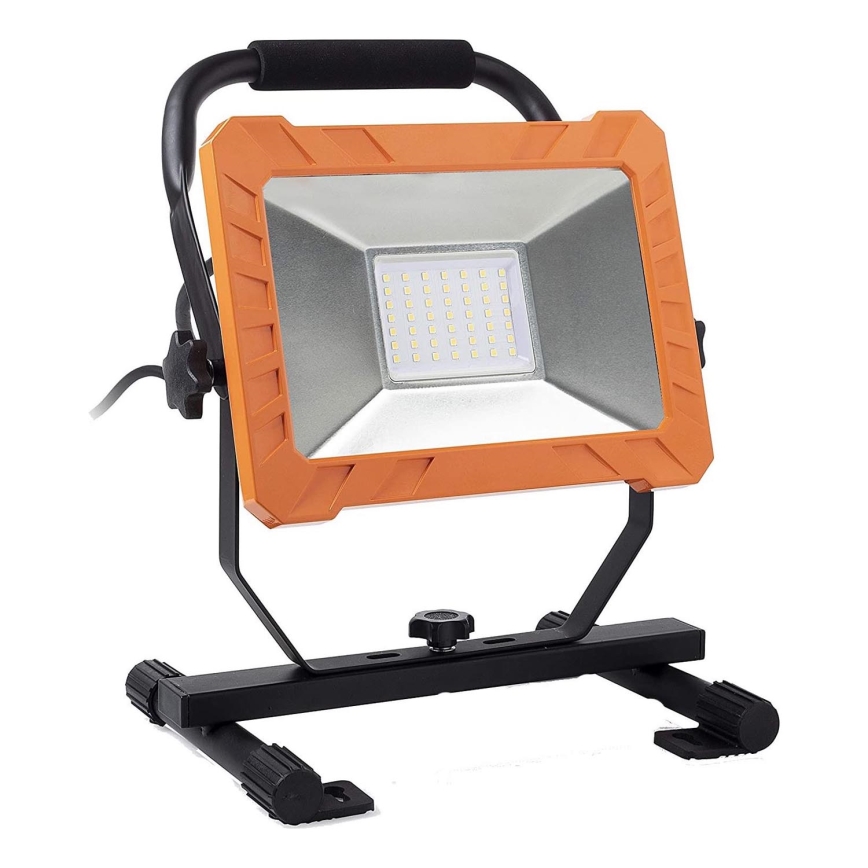LED Reflektor LED/50W/230V 6500K IP65 oranžová/černá