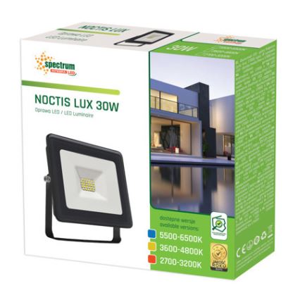 LED Reflektor NOCTIS LUX LED/30W/230V IP65