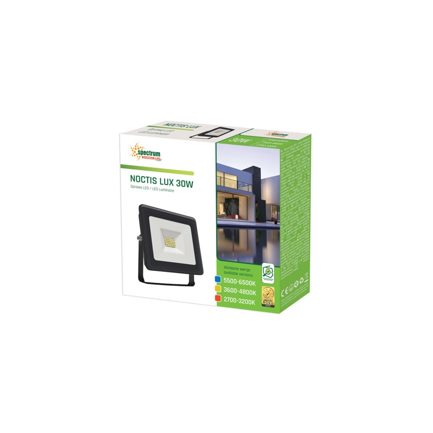 LED Reflektor NOCTIS LUX LED/30W/230V IP65
