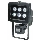 LED Reflektor s PIR čidlem T304 6xLED/6W černý IP54