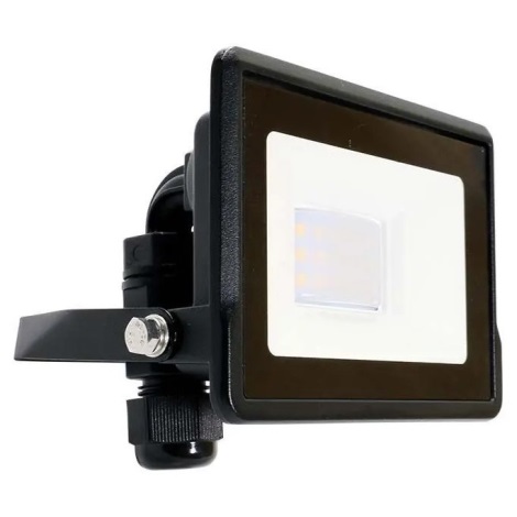 LED Reflektor s přímým napojením SAMSUNG CHIP LED/10W/230V IP65 3000K černá
