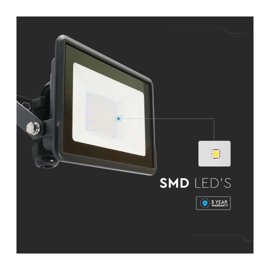 LED Reflektor s přímým napojením SAMSUNG CHIP LED/20W/230V IP65 3000K