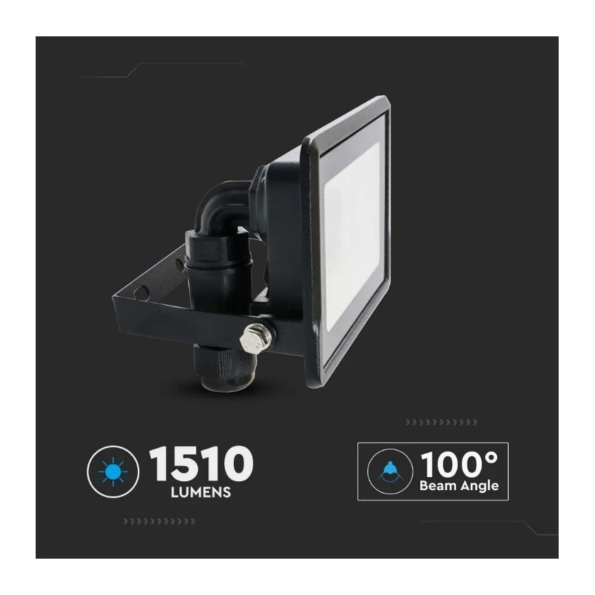 LED Reflektor s přímým napojením SAMSUNG CHIP LED/20W/230V IP65 3000K