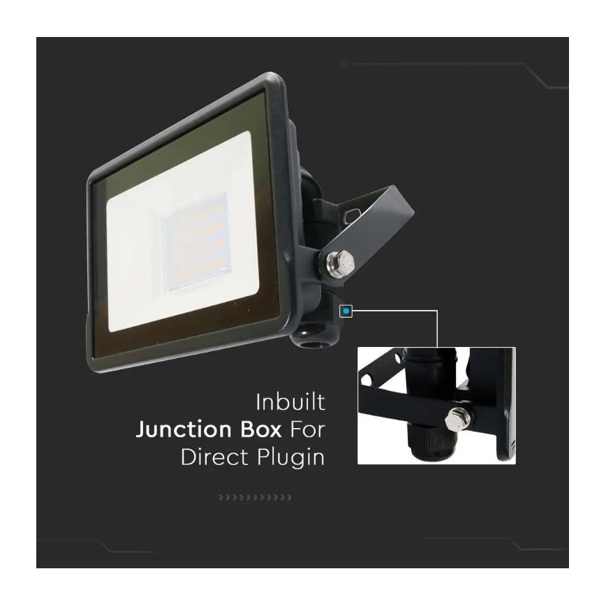 LED Reflektor s přímým napojením SAMSUNG CHIP LED/20W/230V IP65 4000K