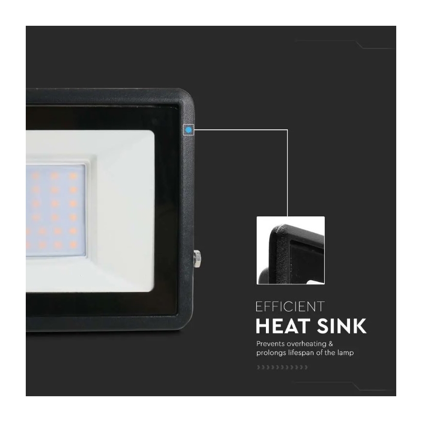 LED Reflektor s přímým napojením SAMSUNG CHIP LED/30W/230V IP65 3000K