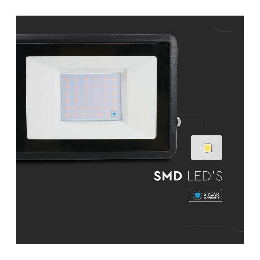 LED Reflektor s přímým napojením SAMSUNG CHIP LED/30W/230V IP65 3000K