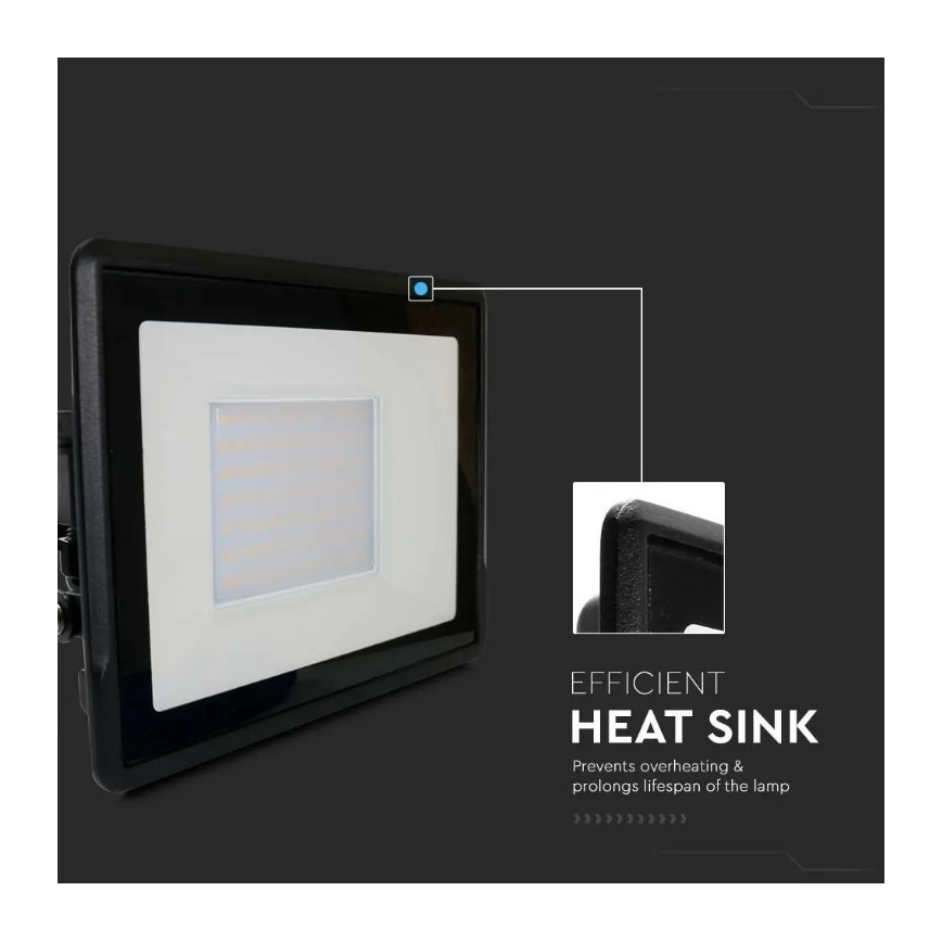 LED Reflektor s přímým napojením SAMSUNG CHIP LED/50W/230V IP65 4000K