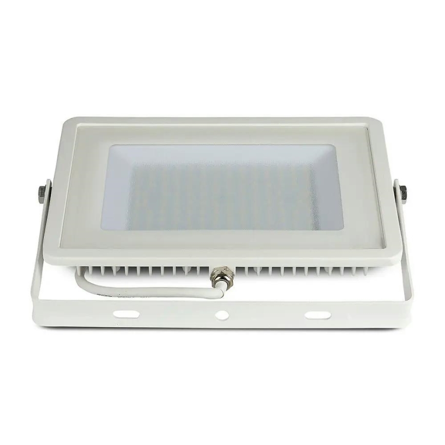 LED Reflektor SAMSUNG CHIP LED/100W/230V 3000K IP65 bílá