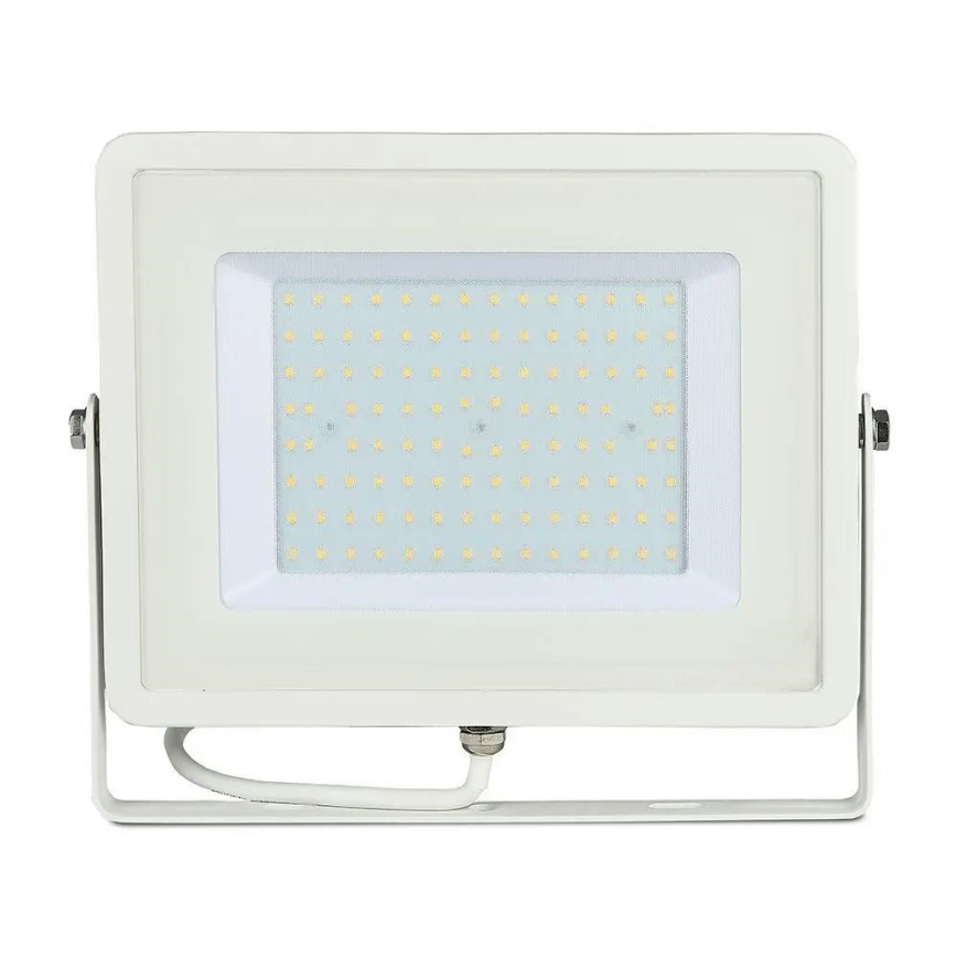 LED Reflektor SAMSUNG CHIP LED/100W/230V 3000K IP65 bílá