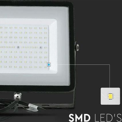 LED Reflektor SAMSUNG CHIP LED/100W/230V 3000K IP65 černá