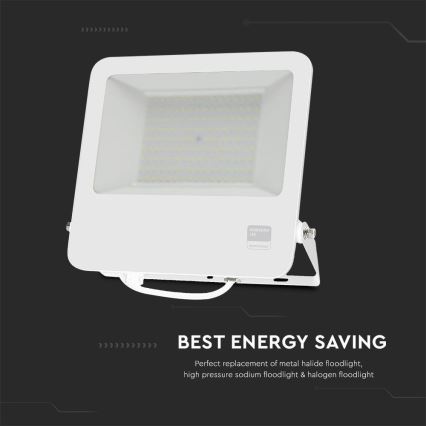 LED Reflektor SAMSUNG CHIP LED/100W/230V 6400K IP65 bílá