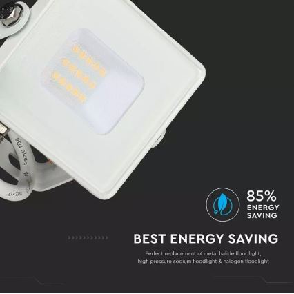 LED Reflektor SAMSUNG CHIP LED/10W/230V IP65 6400K bílá