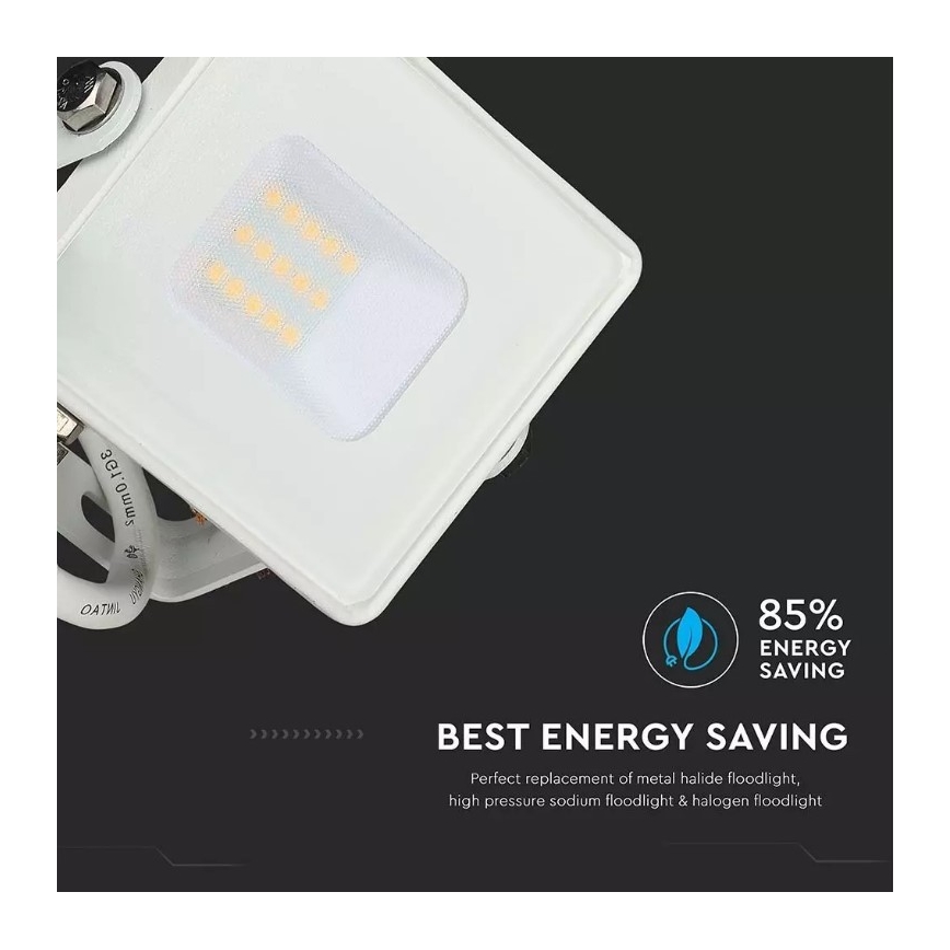 LED Reflektor SAMSUNG CHIP LED/10W/230V IP65 6400K bílá
