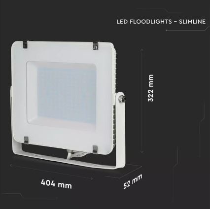 LED Reflektor SAMSUNG CHIP LED/150W/230V 3000K IP65 bílá