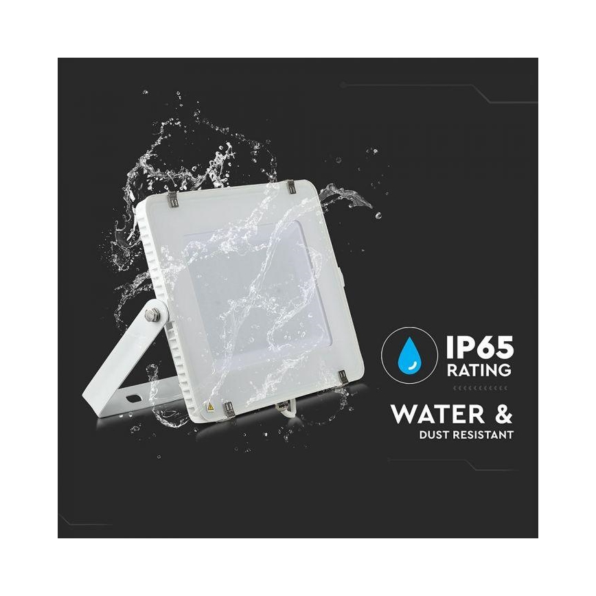 LED Reflektor SAMSUNG CHIP LED/200W/230V 6400K IP65 bílá