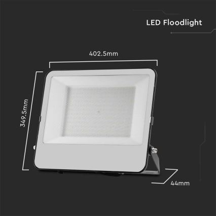 LED Reflektor SAMSUNG CHIP LED/200W/230V 6500K IP65 černá