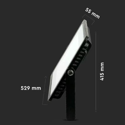 LED Reflektor SAMSUNG CHIP LED/300W/230V IP65 4000K černá
