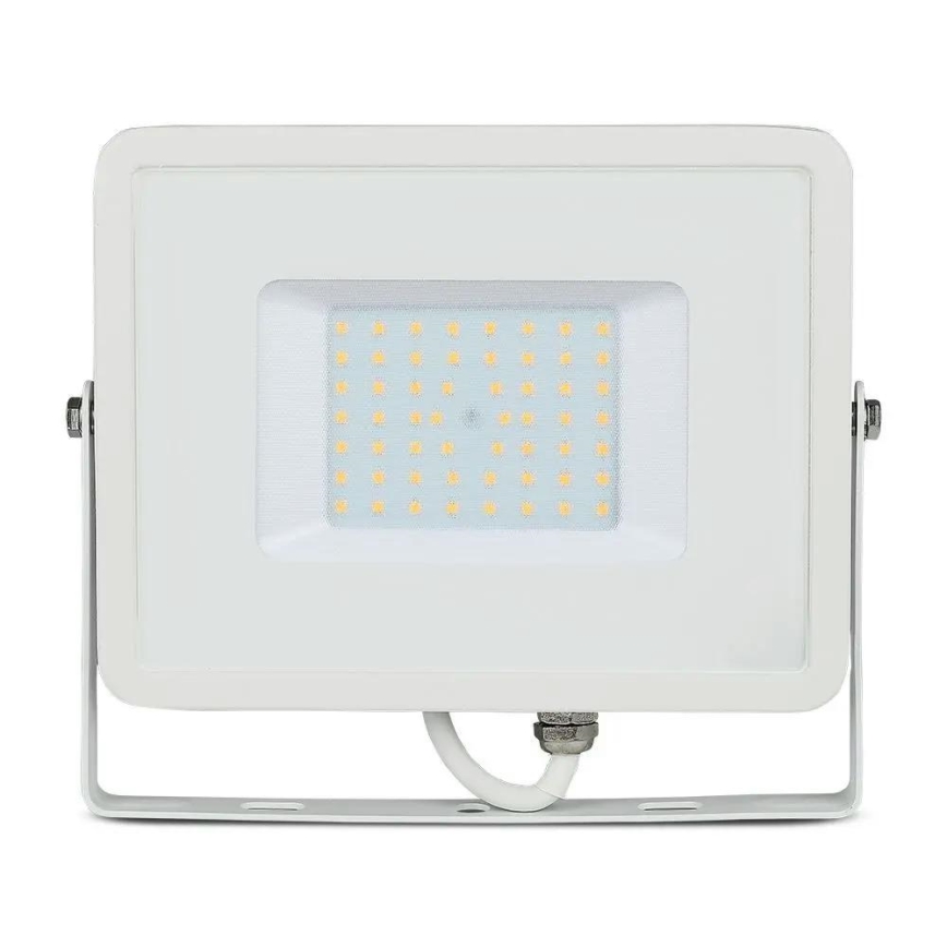 LED Reflektor SAMSUNG CHIP LED/50W/230V 3000K IP65 bílá