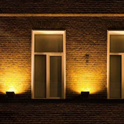 LED Reflektor SAMSUNG CHIP LED/50W/230V 3000K IP65 černá