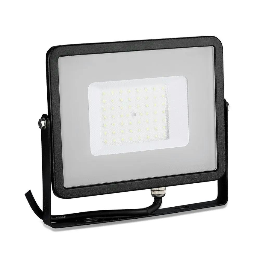 LED Reflektor SAMSUNG CHIP LED/50W/230V 3000K IP65 černá