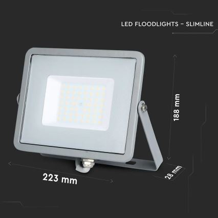 LED Reflektor SAMSUNG CHIP LED/50W/230V 3000K IP65