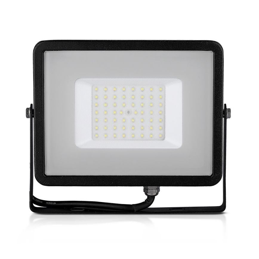 LED Reflektor SAMSUNG CHIP LED/50W/230V 4000K IP65 černá