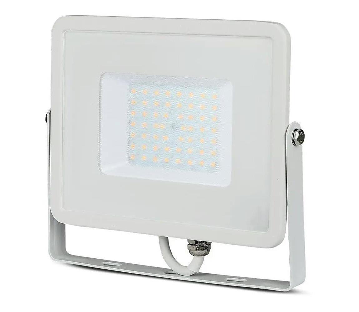 V-Tac LED Reflektor SAMSUNG CHIP LED/50W/230V 6500K IP65 bílá VT0890