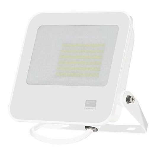 LED Reflektor SAMSUNG CHIP LED/50W/230V 6500K IP65 bílá