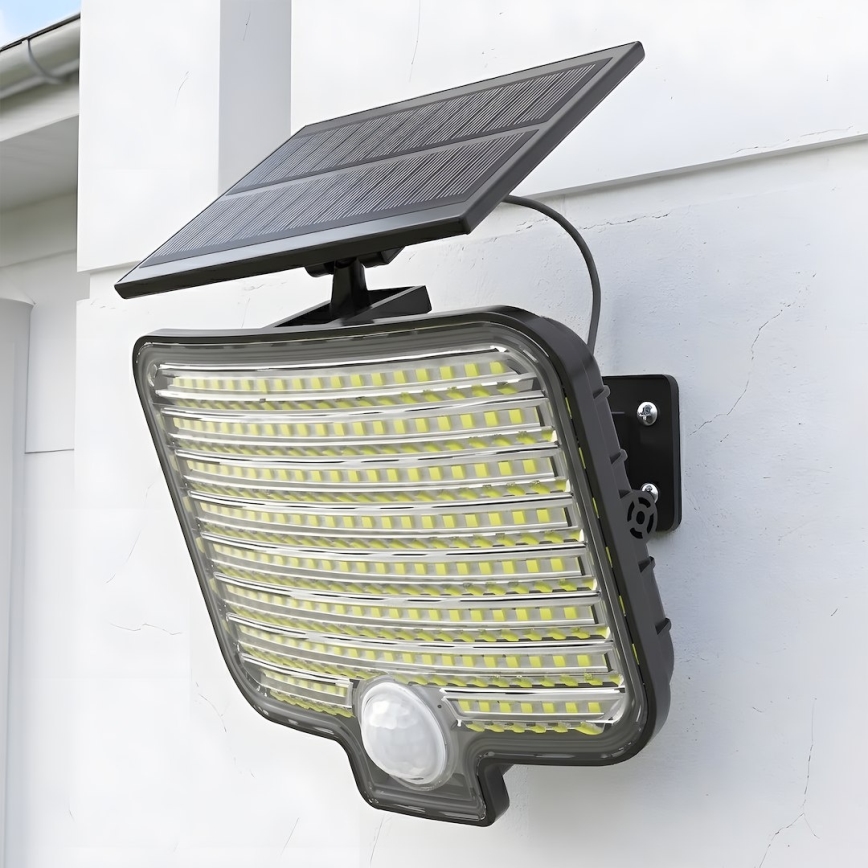 LED Reflektor se senzorem a solárním panelem ALEX LED/5,5W/3,7V 1200 mAh IP44